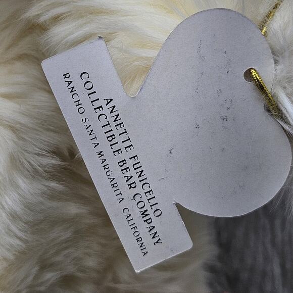 Annette Funicello Dream Keeper Collectible Bear & Co Teddy Slippers Bonnet - Picture 5 of 12